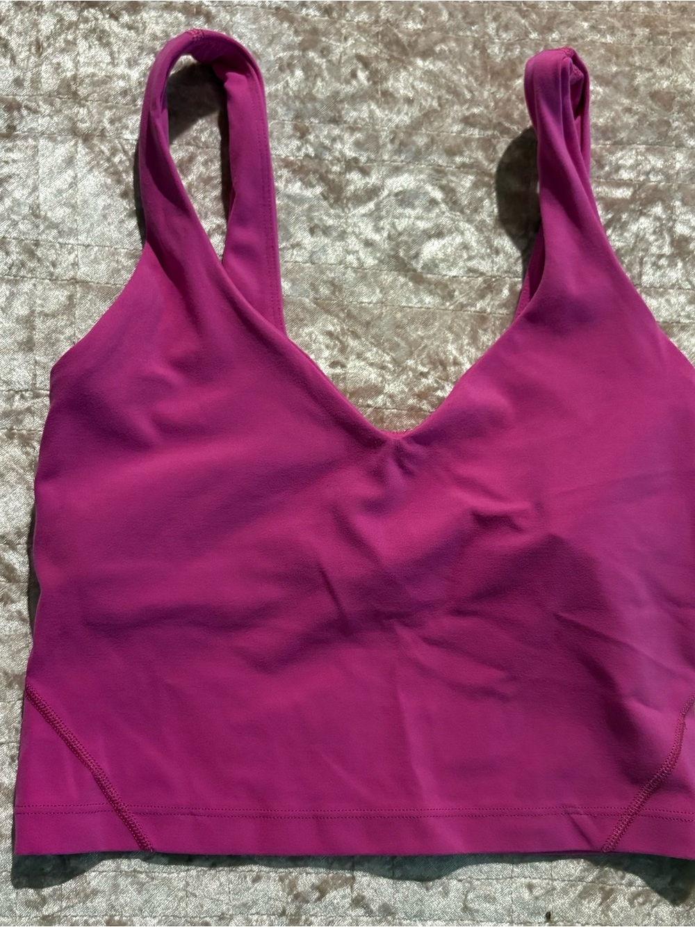 Lululemon align tank size 2 pink excellent